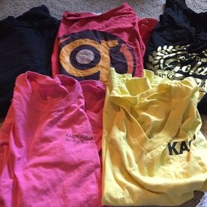 KAO 5 medium size shirts! kappa alpha theta